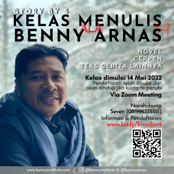 Materi 6 (Merancang Bab) Kelas Menulis ala Benny Arnas (KMaBA), Story by 5, Angkatan 4