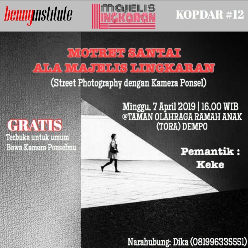 MOTRET SANTAI ALA MAJELIS LINGKARAN (Esai Lingkaran Kopdar #12)