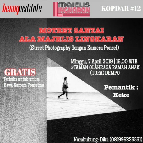 MOTRET SANTAI ALA MAJELIS LINGKARAN (Esai Lingkaran Kopdar #12)