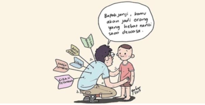 Perjuangan dan pengorbanan orangtua