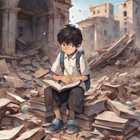 Sekolah Hancur dan Buku Terbang